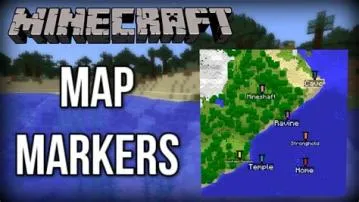 Can i mark my map in minecraft?