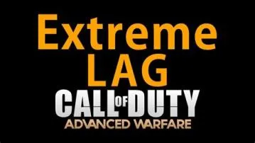 What causes extreme lag?