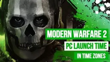 What time does modern warfare 2 come out gmt?