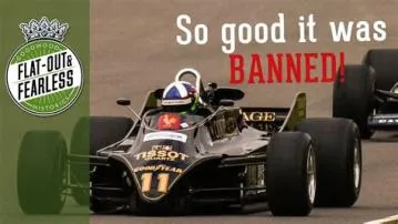 Why is awd banned in f1?