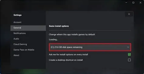 Can you change where a game is installed