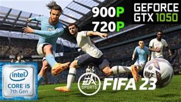 Can you play fifa 23 with gtx 1050?