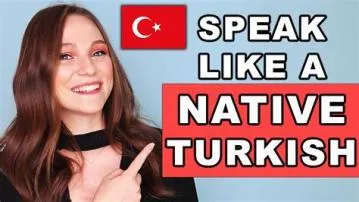 How can i learn to speak turkish?