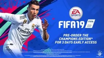 Do you get fifa early if you pre order?
