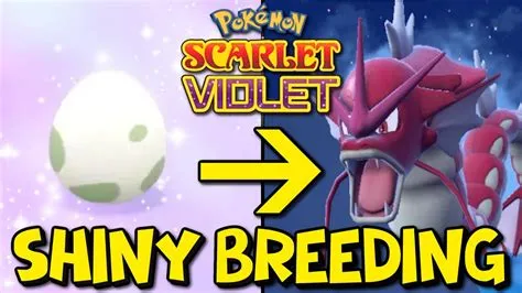 Can you breed a shiny starter pokemon violet