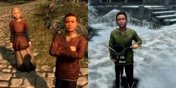 Can your kids go missing in skyrim?