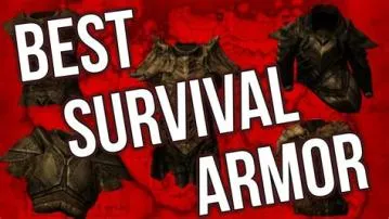 What armor is best for skyrim survival mode?