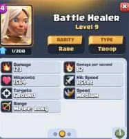 Is battle healer a rare?