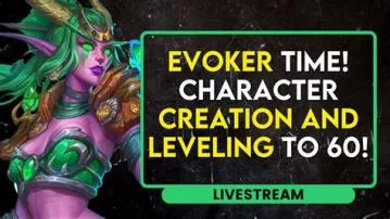 Do evokers start at level 60?
