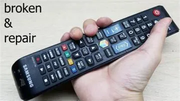 How do i know if my remote control is broken?