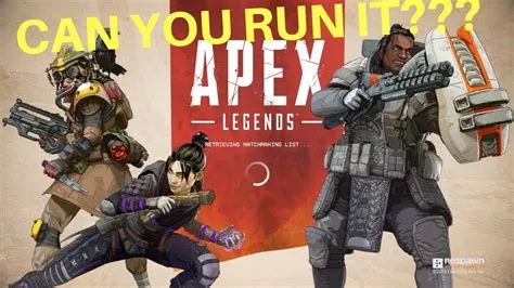 Is apex legends a low spec game