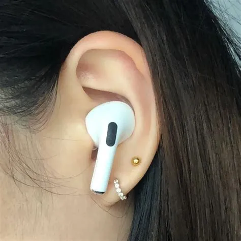 Can you wear airpods with a rook piercing
