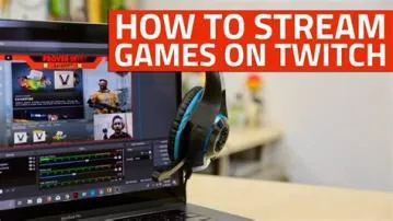 How to stream games on pc?