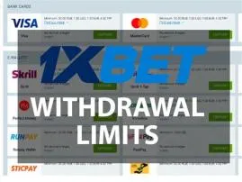 What is the highest withdrawal limit on 1xbet?