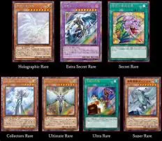 What is the order of rarity in yu-gi-oh?