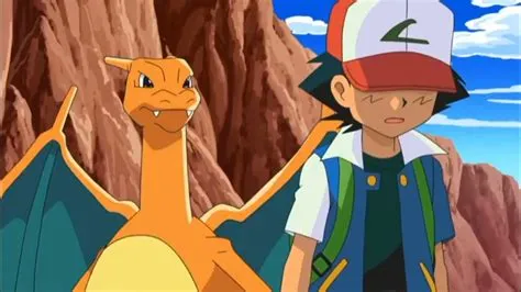 Why did ash leave his charizard