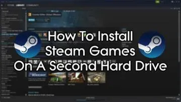 How do i install steam games on ssd?