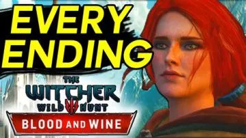 Is blood and wine the end of witcher 3?