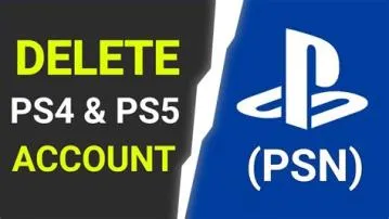 How do i delete my psn account before selling ps4?
