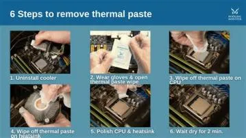 How do i remove thermal paste from my motherboard?