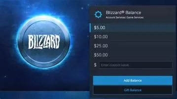 Can blizzard balance be refunded?
