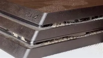 Why is my ps4 so dusty?