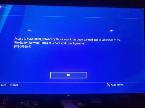 Does psn ban your ip