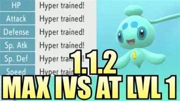 Can a pokemon have 6 max ivs?