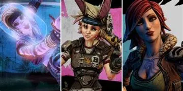Who are the playable female characters in borderlands?