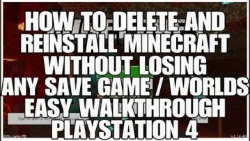Do you lose worlds if you reinstall minecraft?