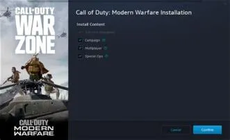 Does warzone 2 install with mw2?