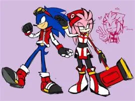 Who is older sonic or amy?