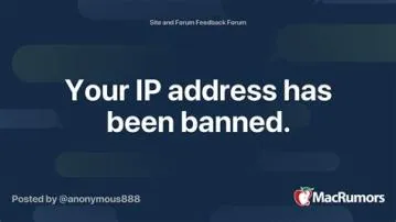 How long will my ip address be banned?