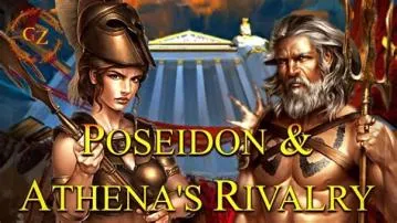 Why did poseidon hate athena?