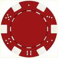What is the size of a poker chip inches?