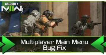 What is the social menu bug mw2?