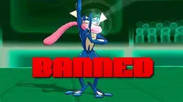 Why was greninja banned?