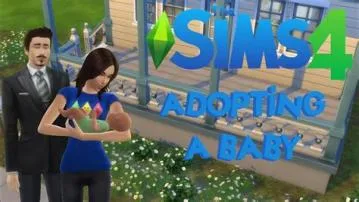 Can you rename adopted baby sims 4?