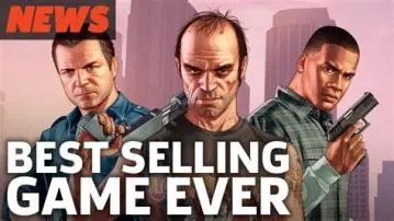 Is gta v the best-selling game ever?