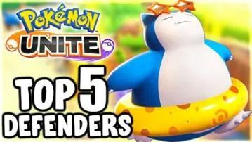 Who is the best defender in pokemon unite?