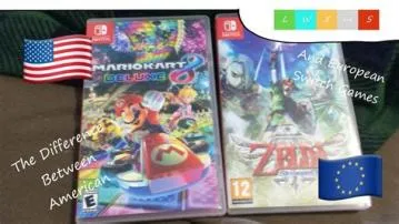 Can i use a european switch game in the us?