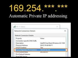 What is 169.254 ip address?