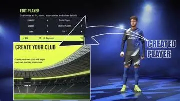 Can you change your stadium in fifa 22 create a club?
