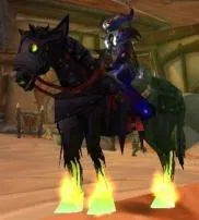When can you ride a mount in wow?